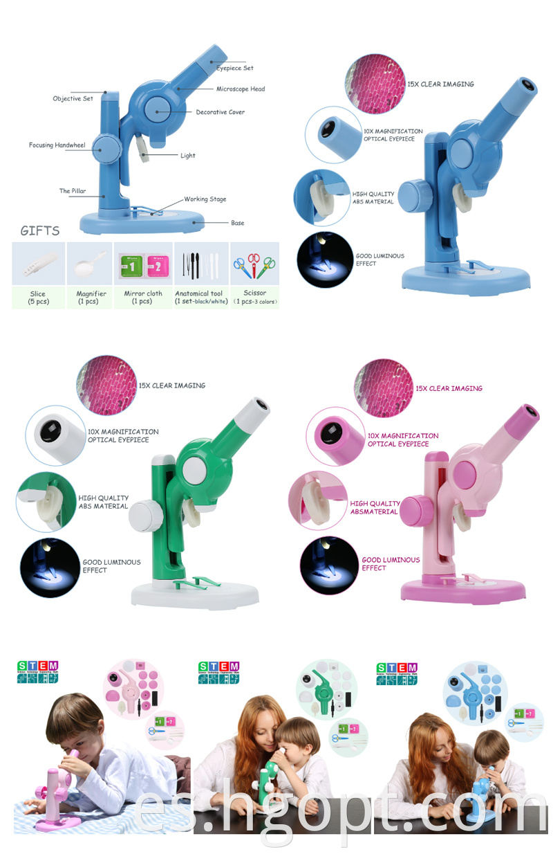 Direct Sales Scientific Simple Style Toy Microscope